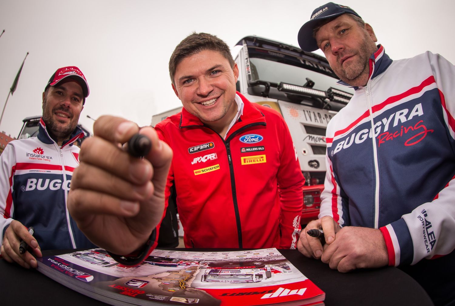 Rallye Dakar 2017: Aleš Loprais, Martin Prokop a Martin Kolomý