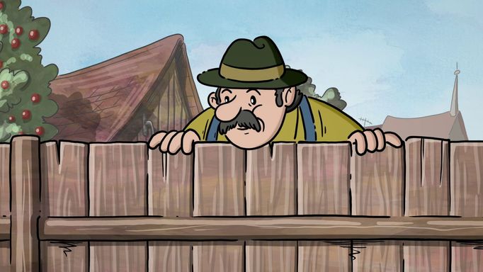 Snímek z Boba a Bobka ve filmu.