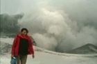 Vulkán v Peru ohrožuje civilisty