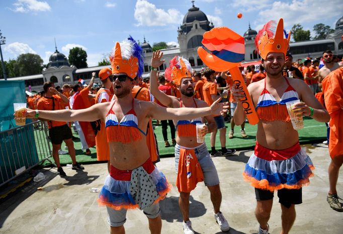 Česko - Nizozemsko, osmifinále Euro 2021, fanoušci