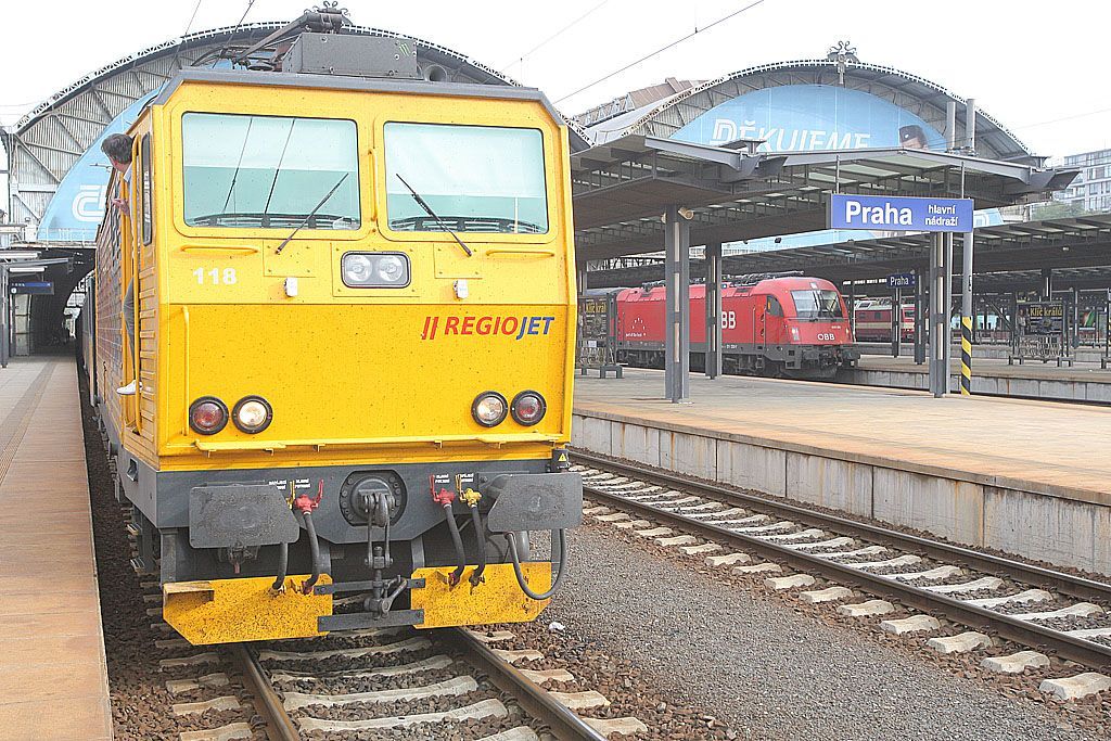 LEO Expres poprvé v Praze