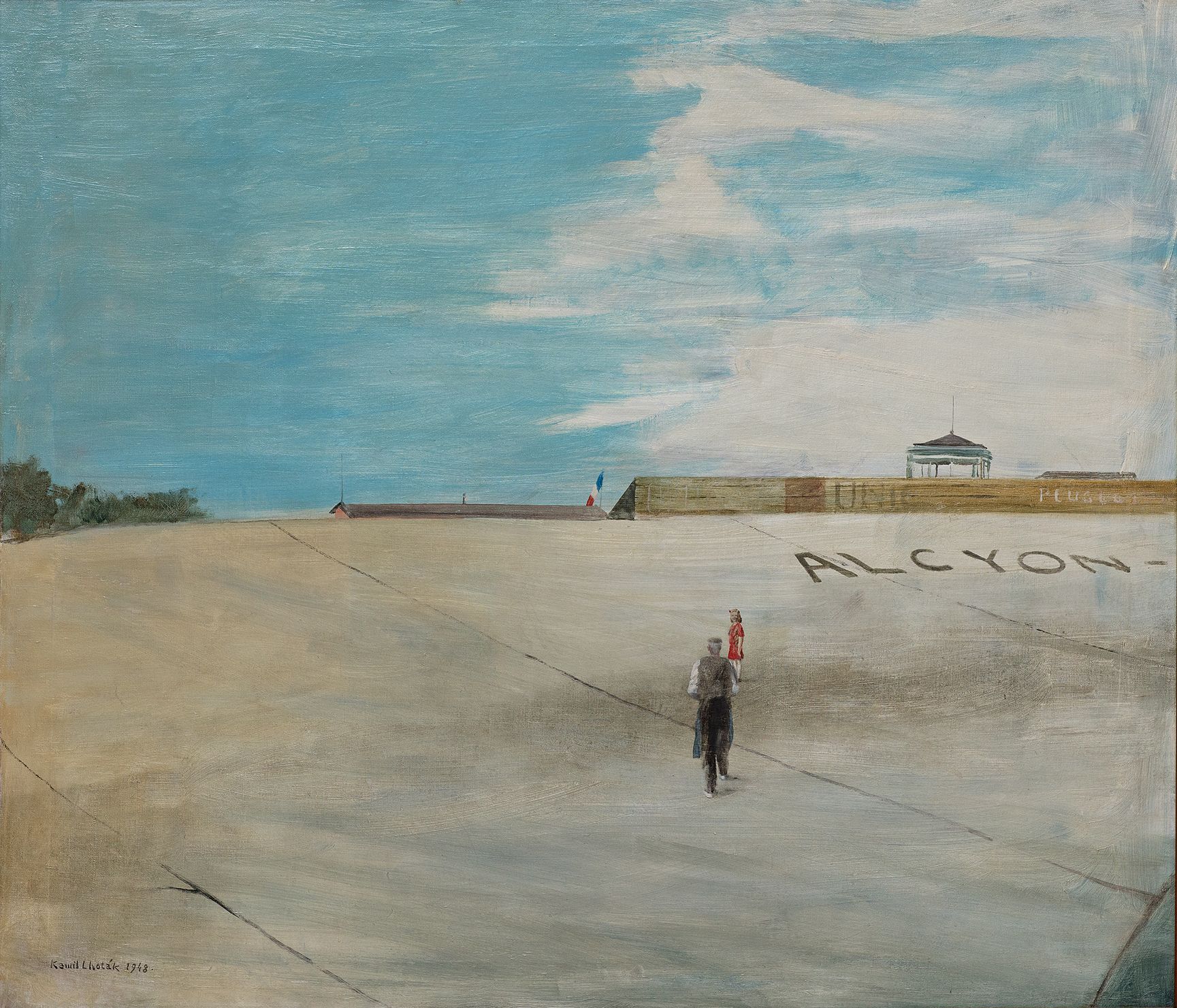 Kamil Lhoták: Dědeček s vnučkou na závodní dráze