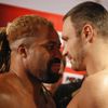 Vážení boxerů před zápasem Vitalij Kličko - Shannon Briggs