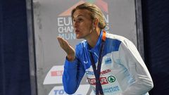 Barbora Špotáková s bronzovou medailí z ME 2022
