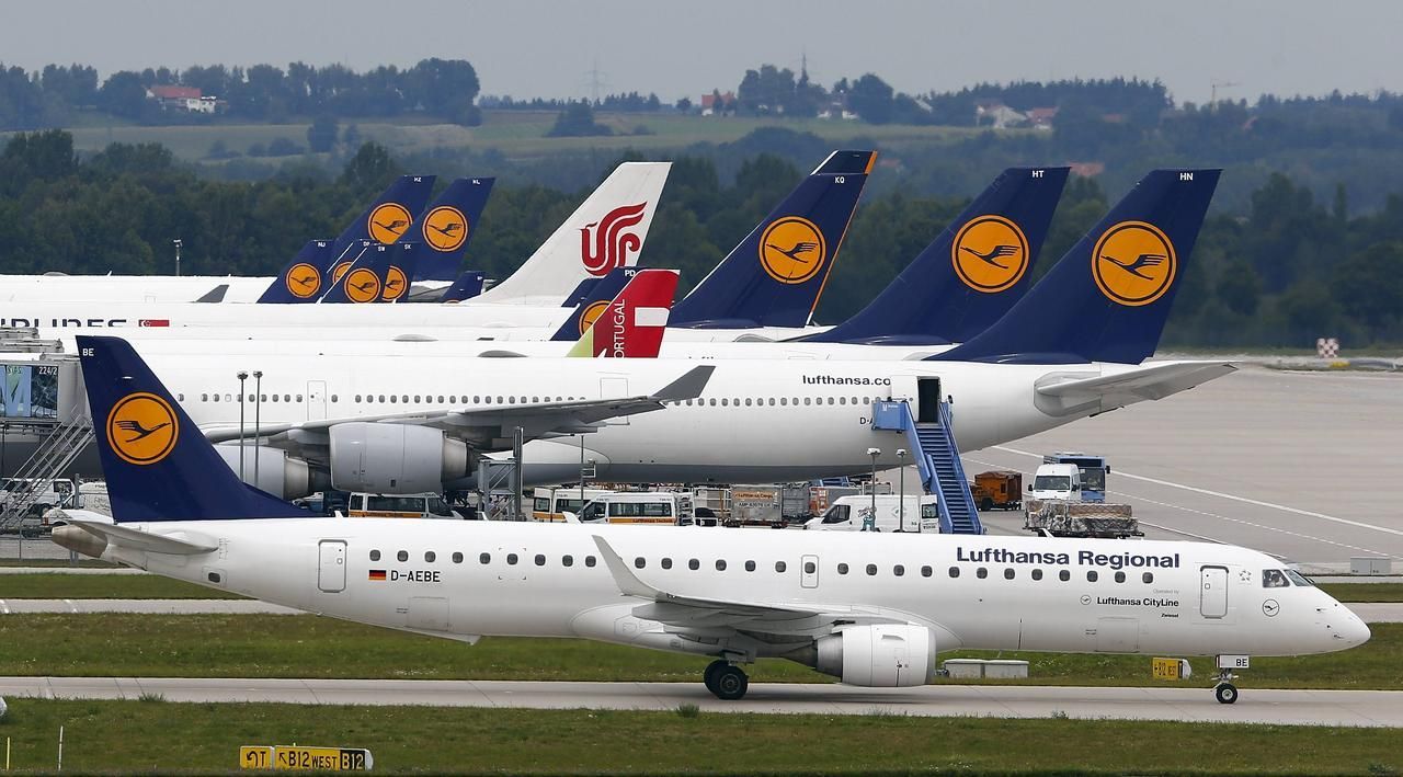 Lufthansa - stávka 2012