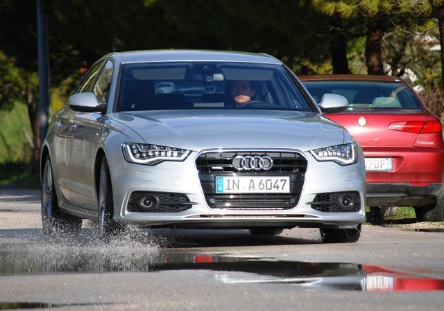 Audi A6 jízdní test Sicílie