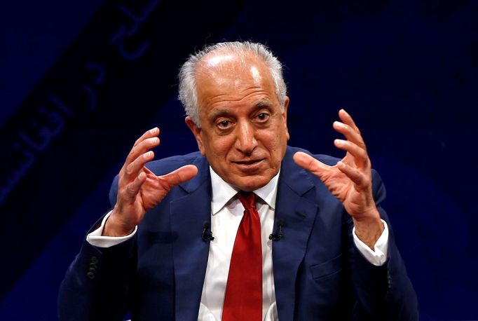 Zvláštní vyslanec USA pro Afghánistán Zalmay Khalilzad