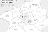 Nejvíce Pražanů se přestěhovalo do okresů Praha-východ, kam se jich mezi lety 2009 až 2013 přestěhovalo 22 949 osob, Následuje Praha-západ (19 478 lidí), Mělník, Kladno a Beroun (4667 lidí).