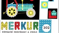Rok 1965 a Merkur Dopravní prostředky a stroje. Stavebnice se tehdy stala absolutním hitem a snem každého kluka.