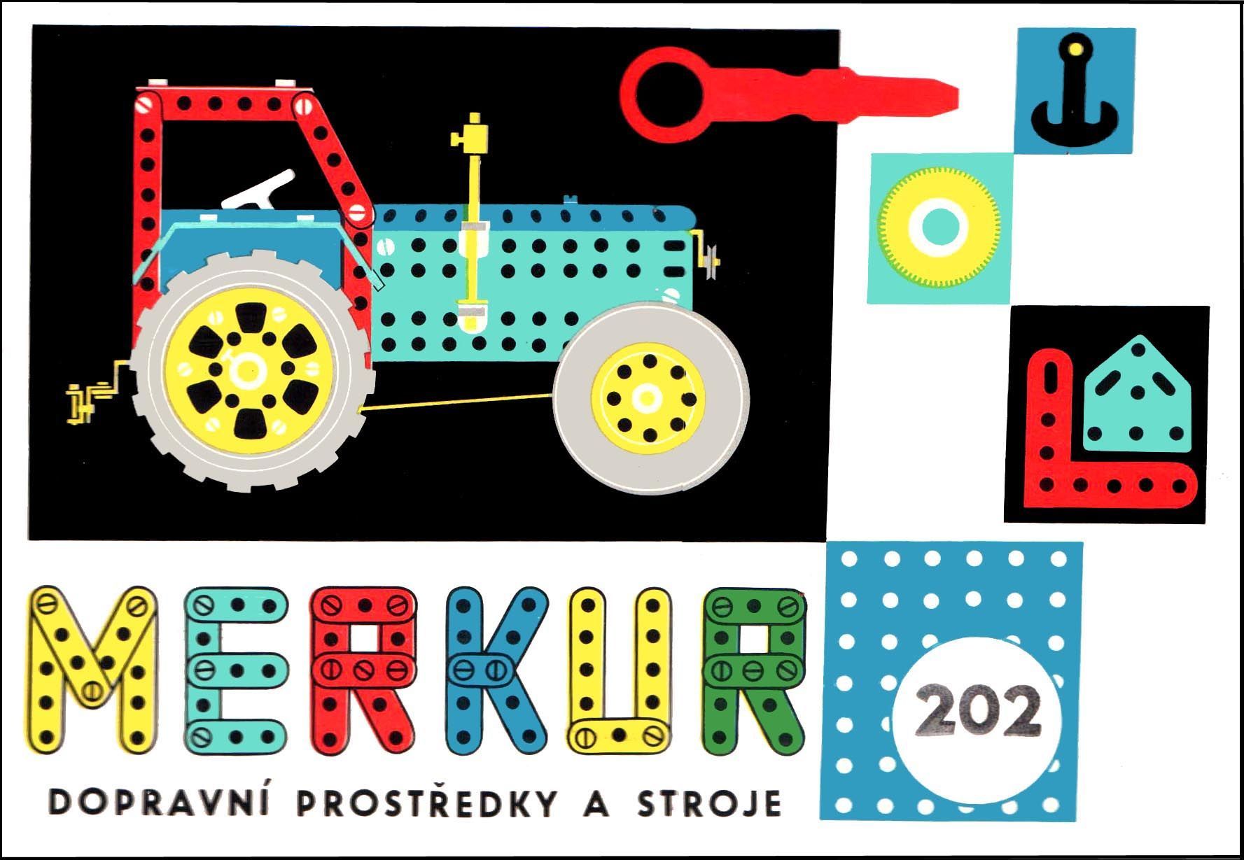 merkur dopravní prostředky stavebnice