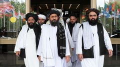 Členové delegace Tálibánu se účastní mírových rozhovorů v Moskvě