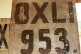 Toto je zadní tabulka z období let 1918-32. Série 0XLI 871-999 byla přidělena okresu Čáslav.