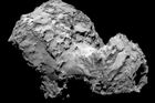 To je ona - kometa Čurjumov-Gerasimenko. První vlasatice, na které kdy lidstvo přistálo.