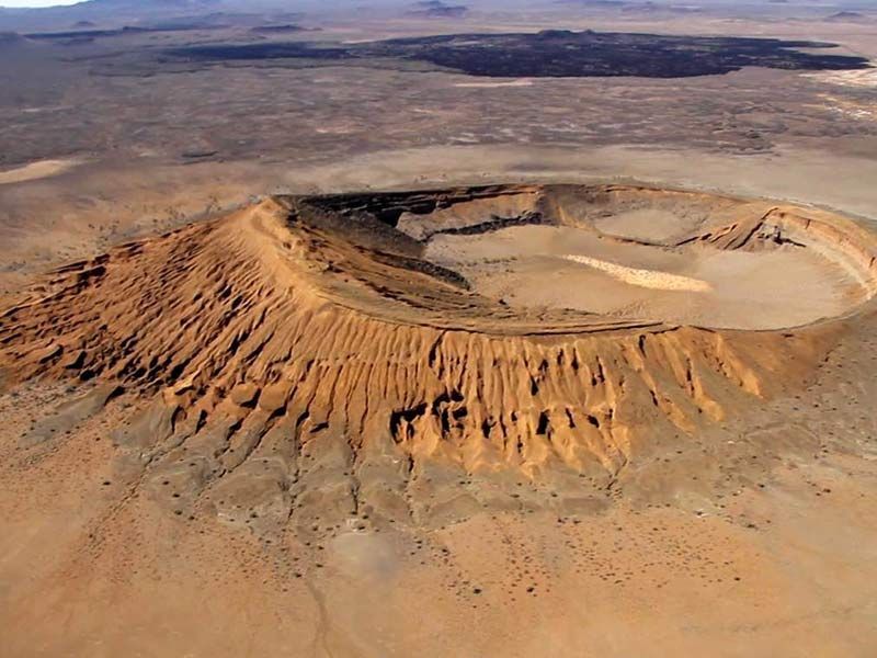 UNESCO - mexický přírodní park El Pinacate y Gran Desierto de Altar