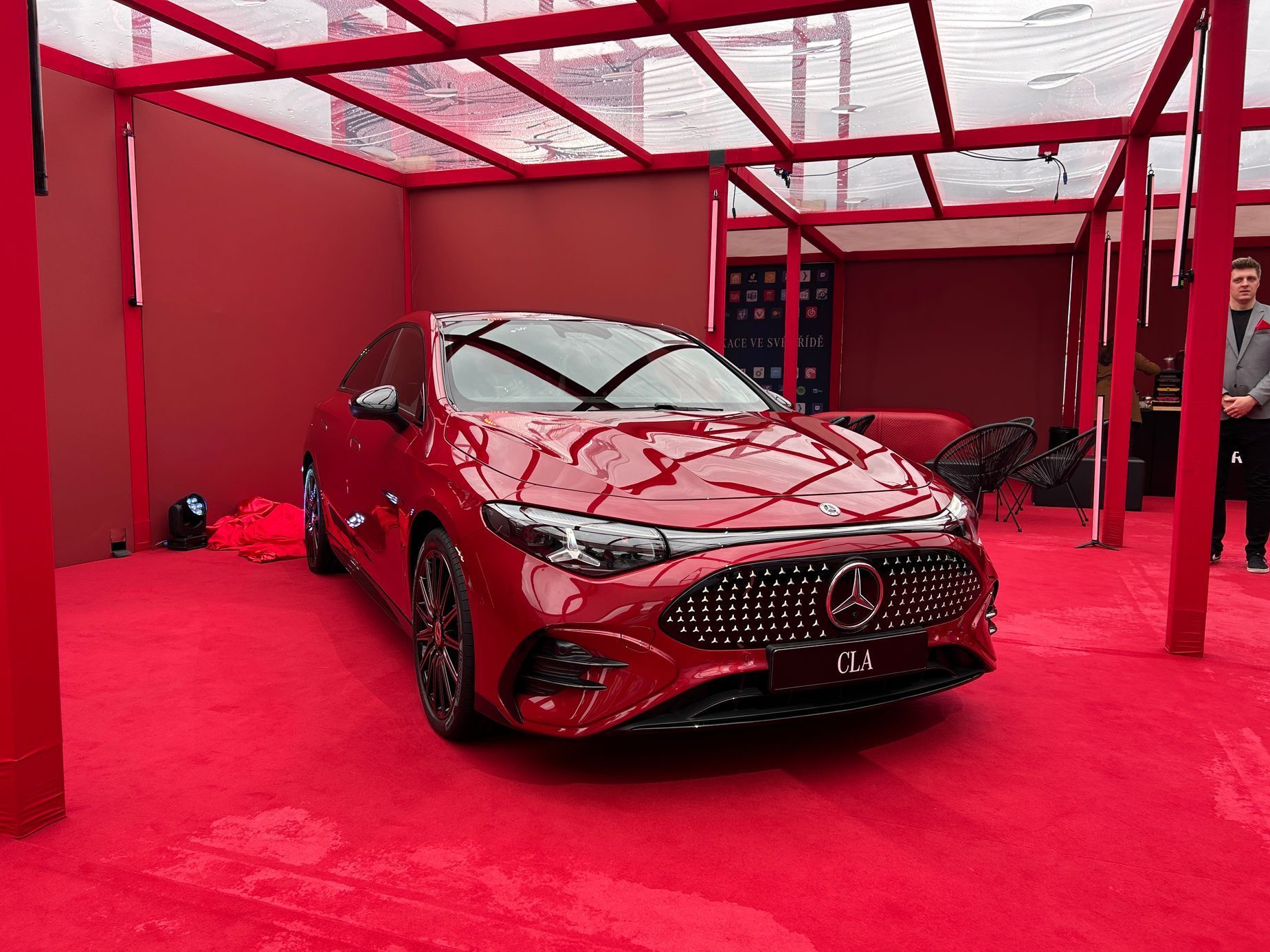 Mercedes-Benz CLA představení Praha květen 2025