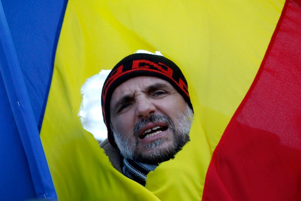 Demonstrace v Rumunsku