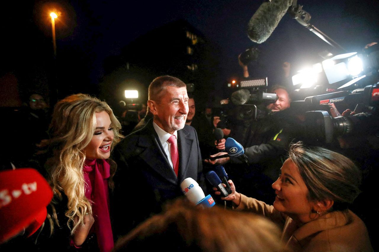 Andrej Babiš, Monika Babišová, prezidentské volby 2023, volby, kandidát, Praha, domácí