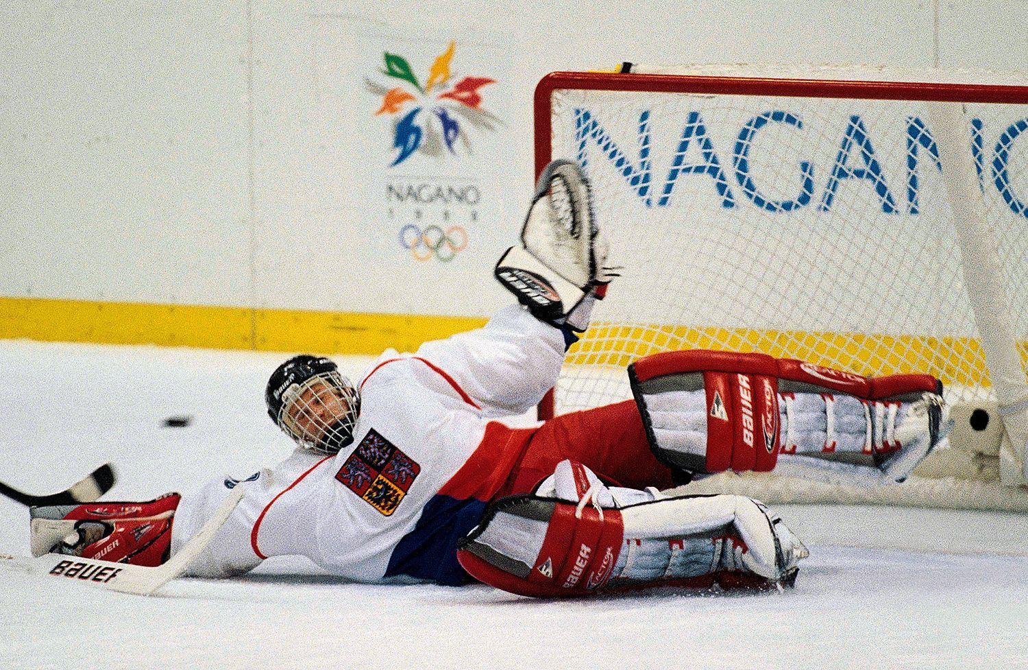 Herbert Slavík: hvězdy českého hokeje, fotoreportáž z NHL v době před OH v Naganu a snímky z Nagana