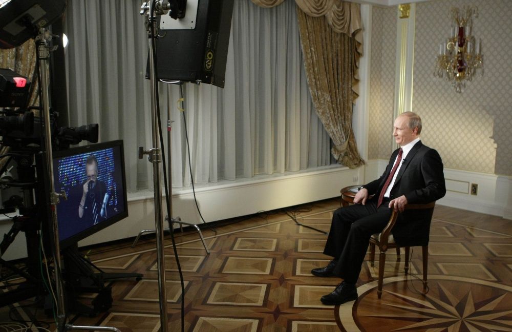 Vladimir Putin u Larryho Kinga
