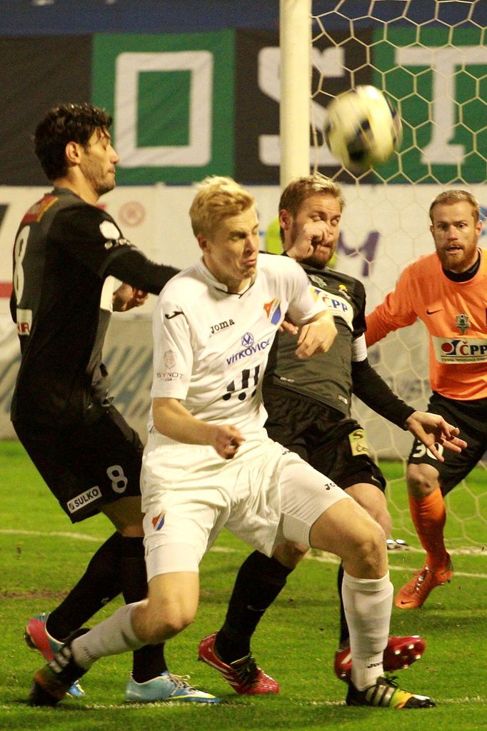 Ostrava vs. Jablonec, utkání Synot ligy