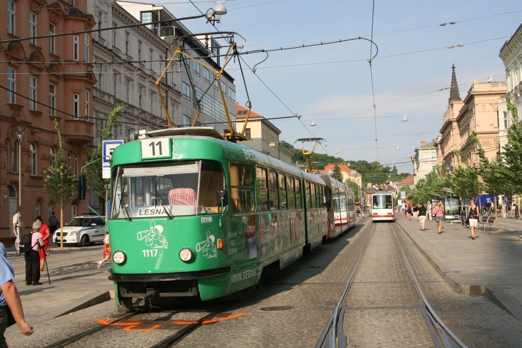 Srážka tramvají v Brně