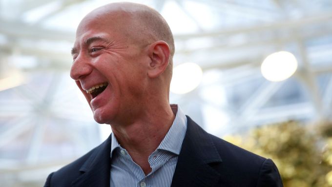Zakladatel společnosti Amazon Jeff Bezos