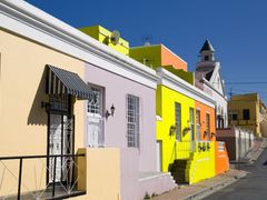 barevná muslimská čtvrť Bo-Kaap, Kapské město