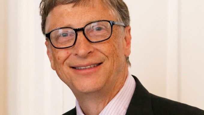 Majitel Microsoftu a nejbohatší člověk planety Bill Gates.