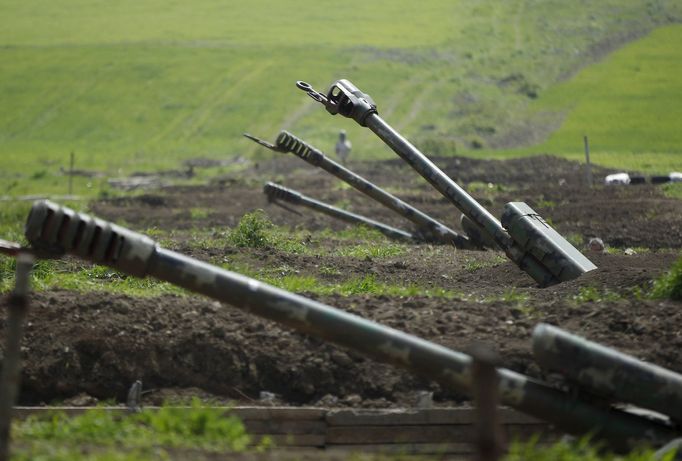 Dělostřelectvo karabašských Arménů.