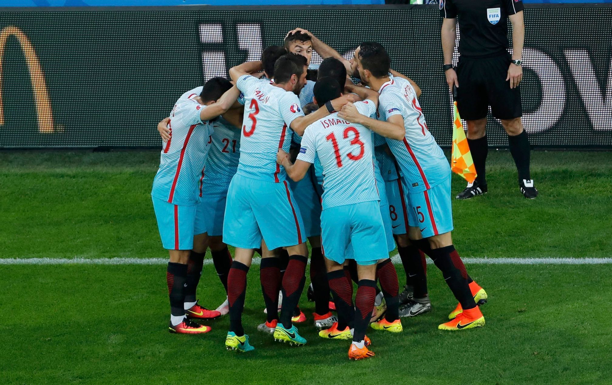 Euro 2016, Česko-Turecko: turecká radost