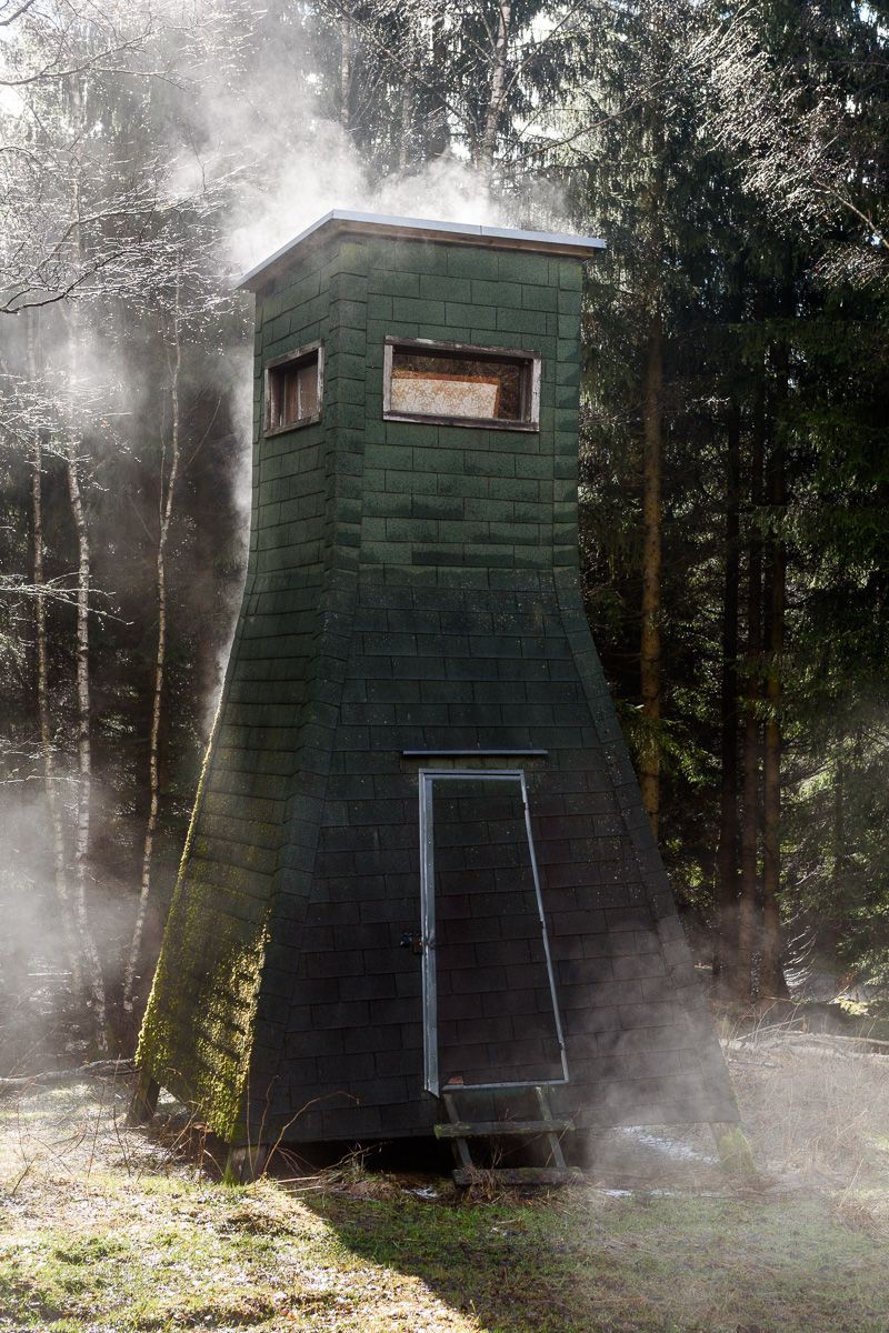 Lovec posedů / Fotogalerie / Posedy jak je určitě neznáte. Nechte se uhranout géniem myslivecké tvořivosti