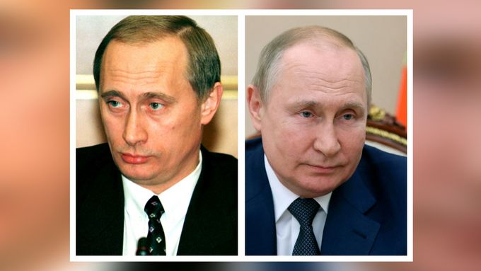 Jak stárnul Vladimir Putin (1999-2022)