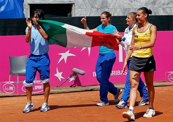 Fed Cup: Italky postupují