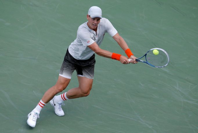 Tomáš Berdych na tenisovém US Open