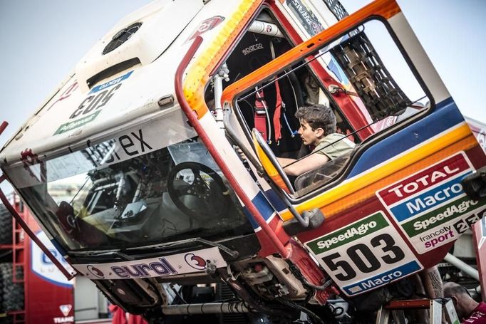 Rallye Dakar 2015: Aleš Loprais, MAN