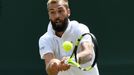 Benoit Paire ve 3. kole Wimbledonu 2019