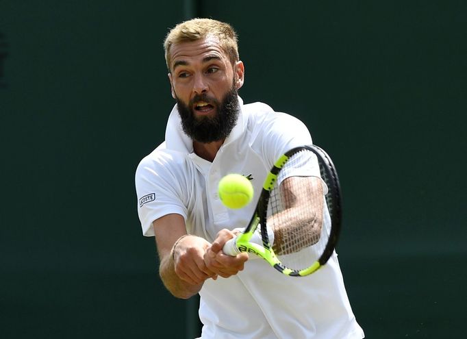 Benoit Paire ve 3. kole Wimbledonu 2019