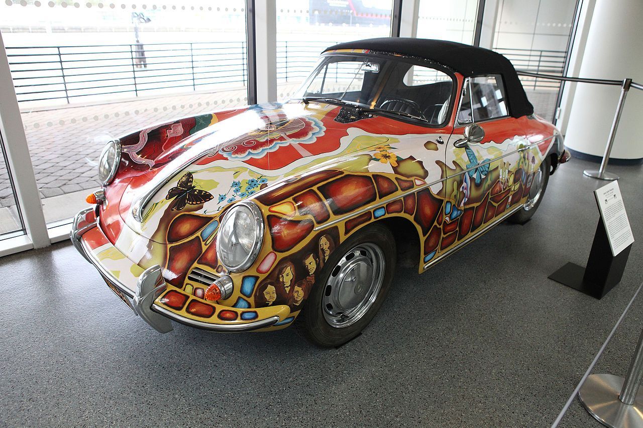 Janis Joplin Porsche 356