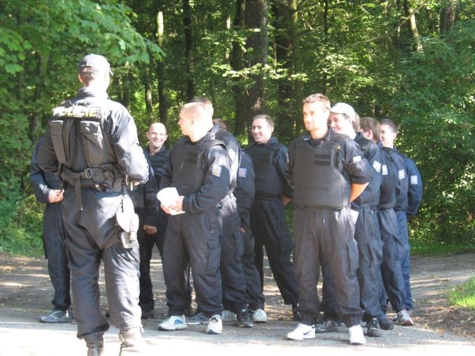 Mělničtí policisté v úterý vyrazili trénovat na Kokořínsko