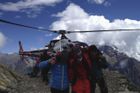 Záchranáři našli v Alpách těla pěti francouzských horolezců