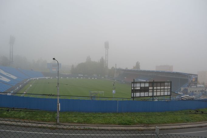 Ostravský stadion Na Bazalech.