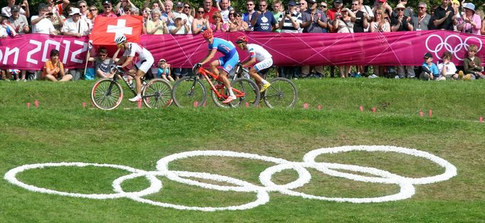 Biker Jaroslav Kulhavý na olympiádě v Londýně