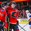 NHL: Calgary Flames vs. New York Islanders (Hudler)