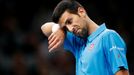 Novak Djokovič na pařížském Masters