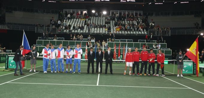 Finále Davis Cupu, zápas Radek Štěpánek - David Ferrer