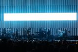Snímek z pátečního koncertu Massive Attack na festivalu Metronome.
