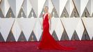 Presenter Charlize Theron arrives at the 88th Academy Awards in Hollywood