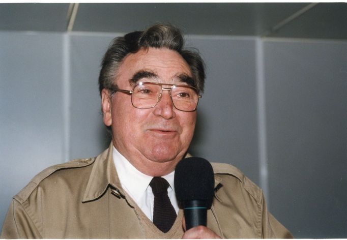 Rudolf Vrba během návštěvy Prahy v květnu 1998.