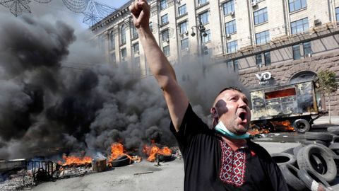 Výročí krvavých střetů na Majdanu: 100 mrtvých za 3 dny