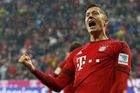Bayern po dvou trefách Lewandowského porazil Hoffenheim